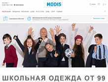 Tablet Screenshot of modis.ru