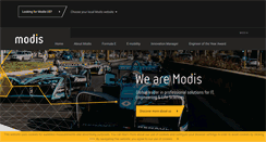 Desktop Screenshot of modis.com