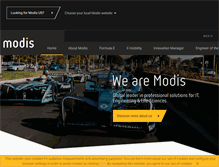Tablet Screenshot of modis.com